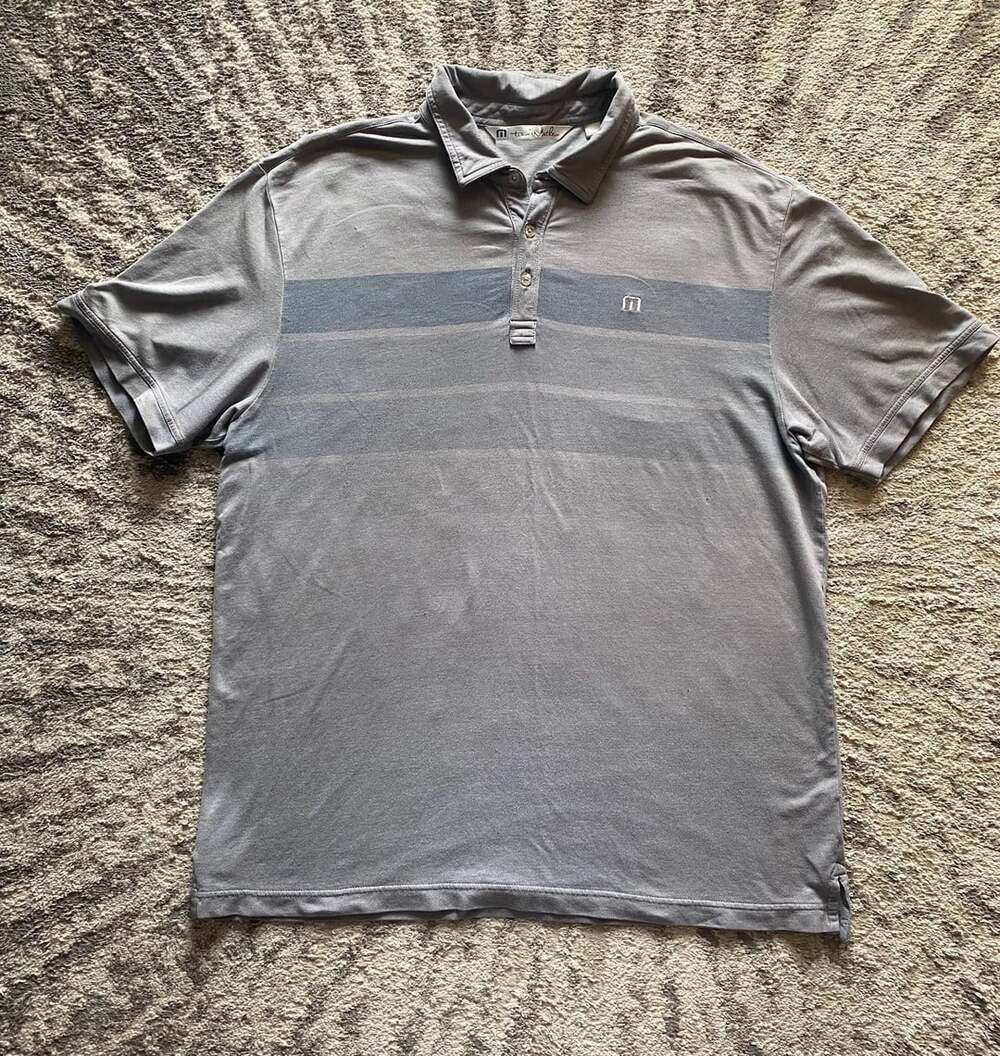 TravisMathew TRIPE-POLO TM1MY402 Coastal Chest Stripe Polo